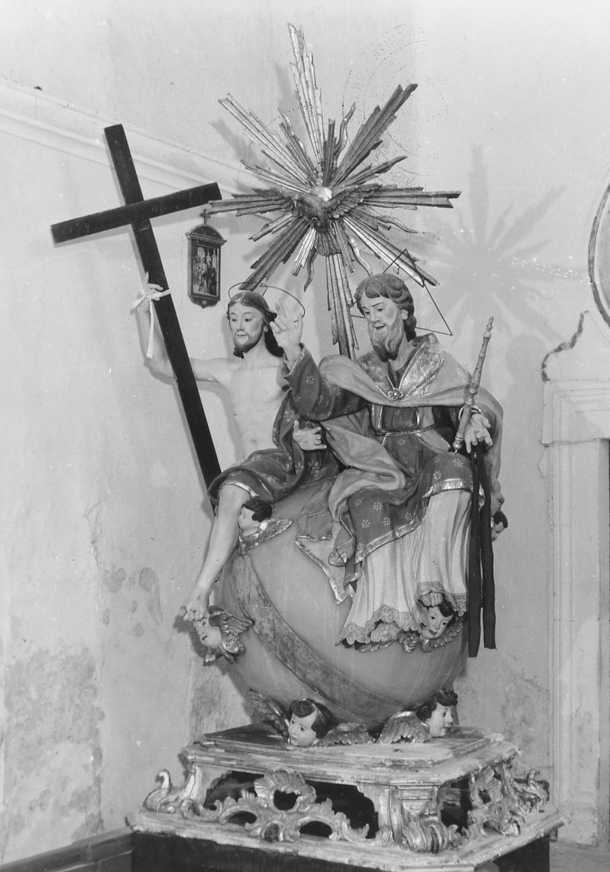 Trinità (gruppo scultoreo, opera isolata) - ambito abruzzese (sec. XVIII)