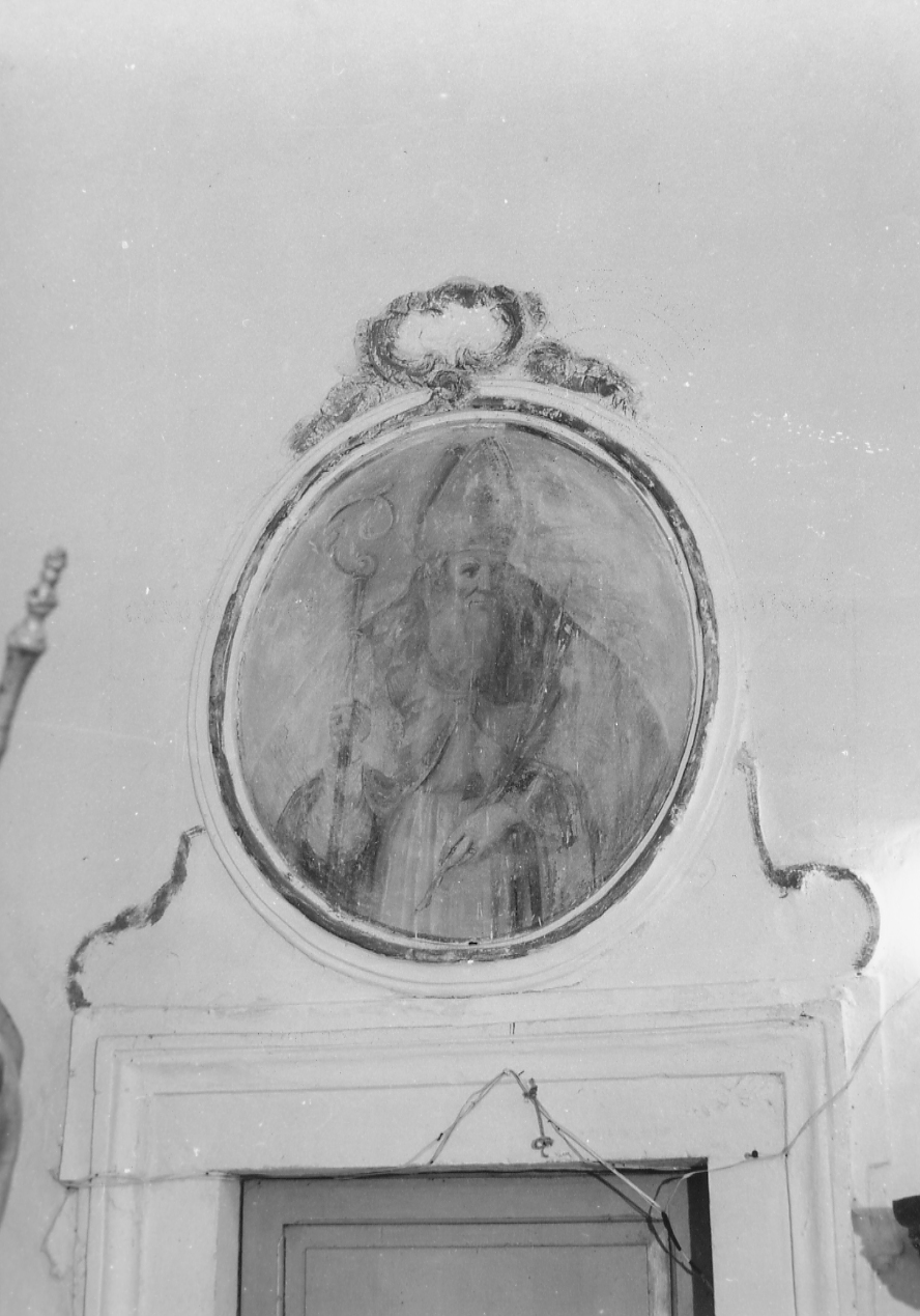 Santo vescovo (dipinto, opera isolata) - ambito abruzzese (fine/inizio secc. XVIII/ XIX)