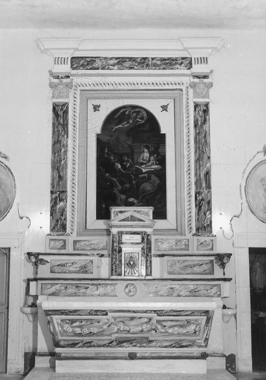 altare maggiore, opera isolata - ambito abruzzese (sec. XIX)