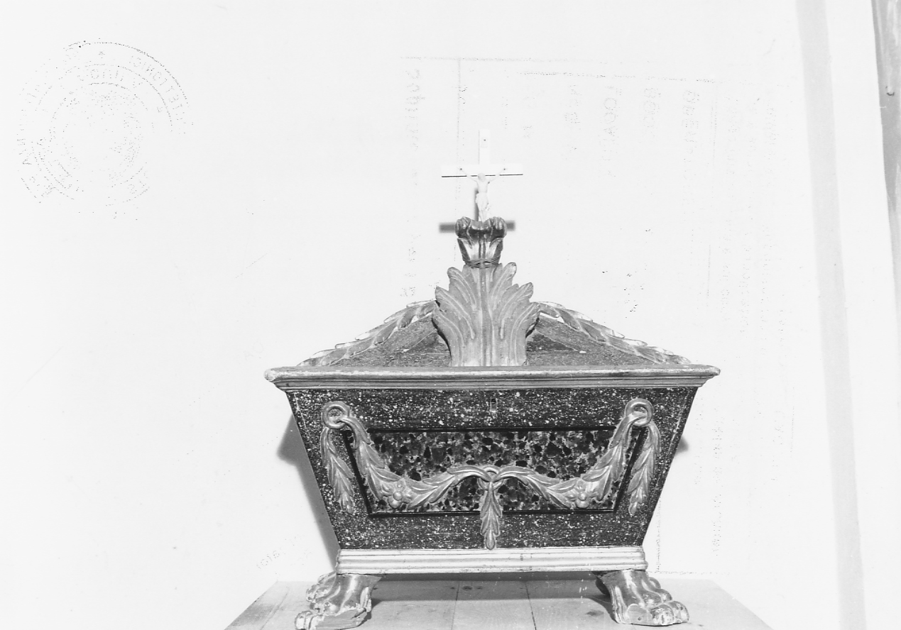 reliquiario, opera isolata - ambito abruzzese (sec. XVIII)