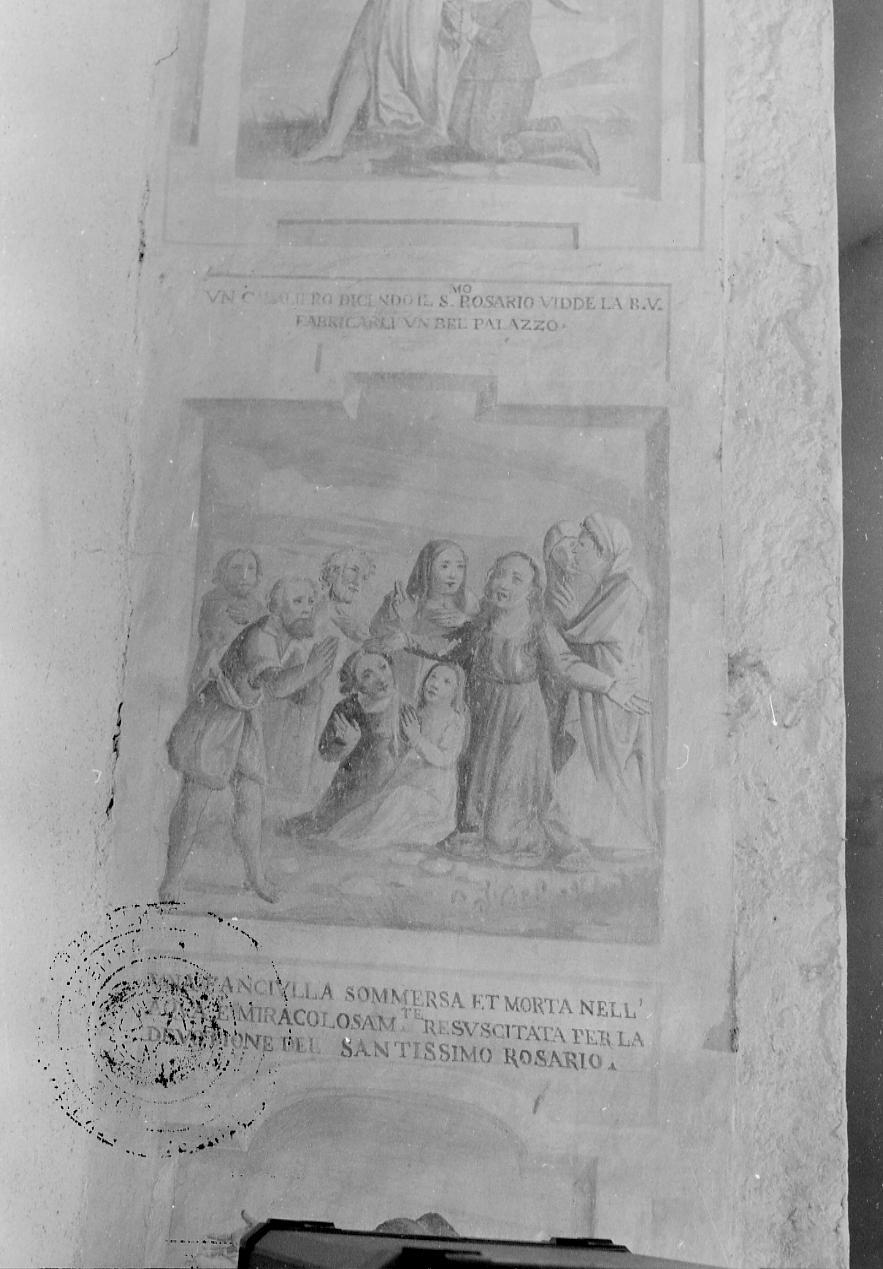 miracoli della Madonna del Rosario (dipinto, ciclo) - ambito abruzzese (sec. XIX)