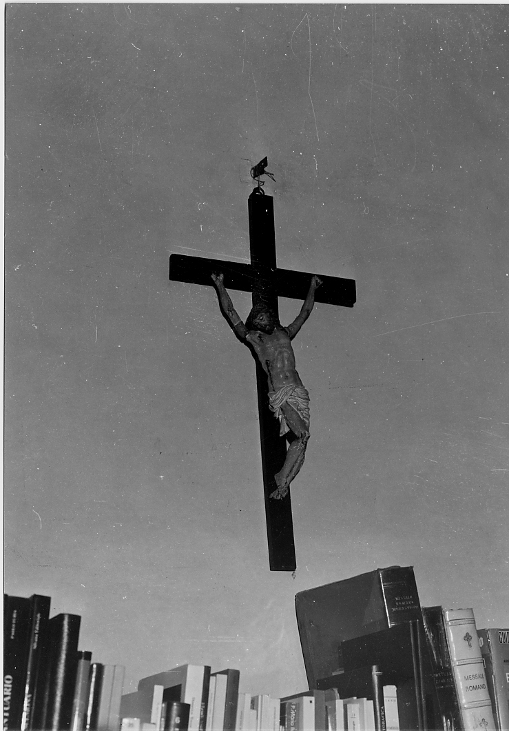 Cristo crocifisso (scultura) - ambito Italia centrale (sec. XVIII)