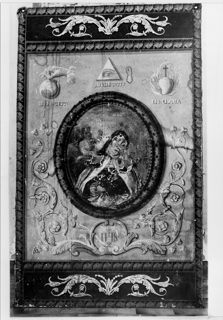 Santa monaca (dipinto) - ambito Italia centrale (sec. XIX)