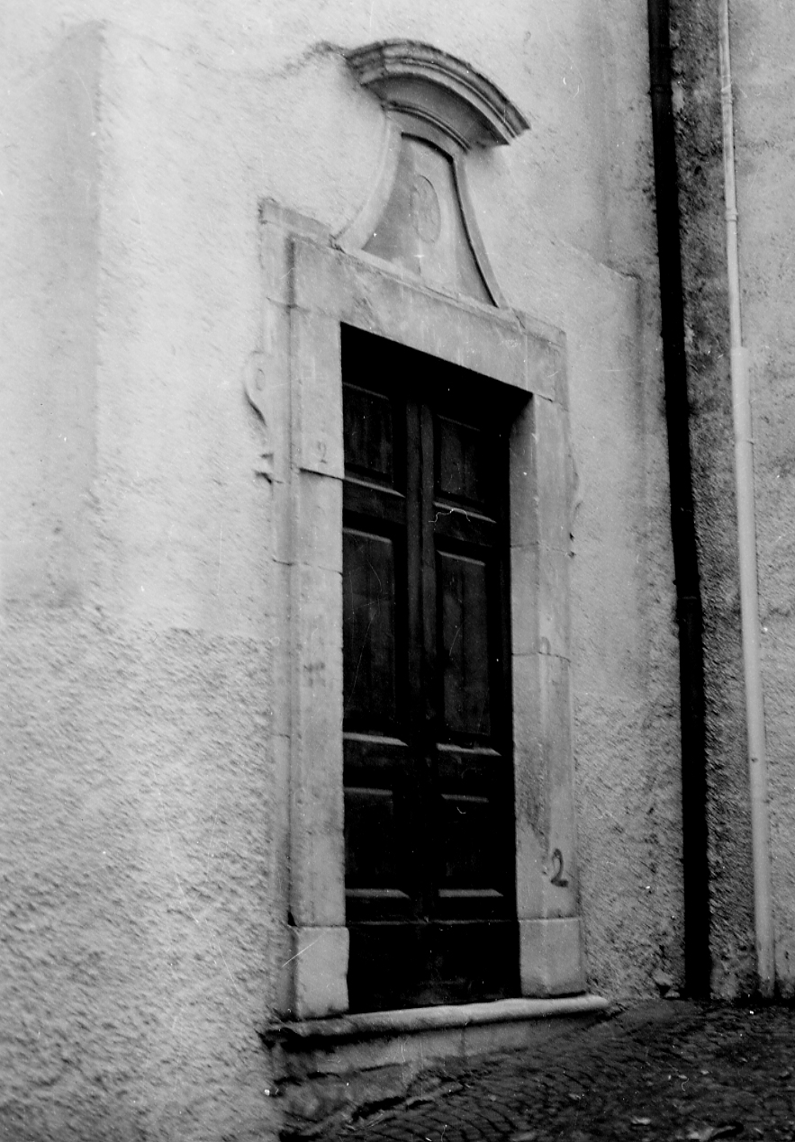 mostra di portale, opera isolata - ambito abruzzese (inizio sec. XIX)