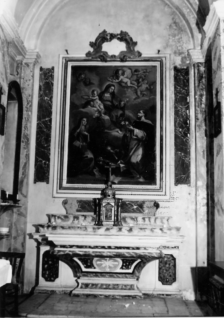 altare - ambito Italia centrale (sec. XVIII)