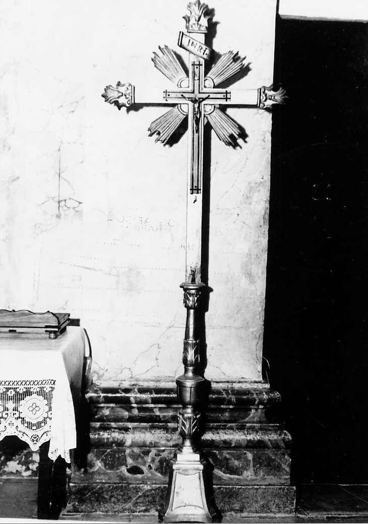 croce d'altare - ambito Italia centrale (sec. XIX)