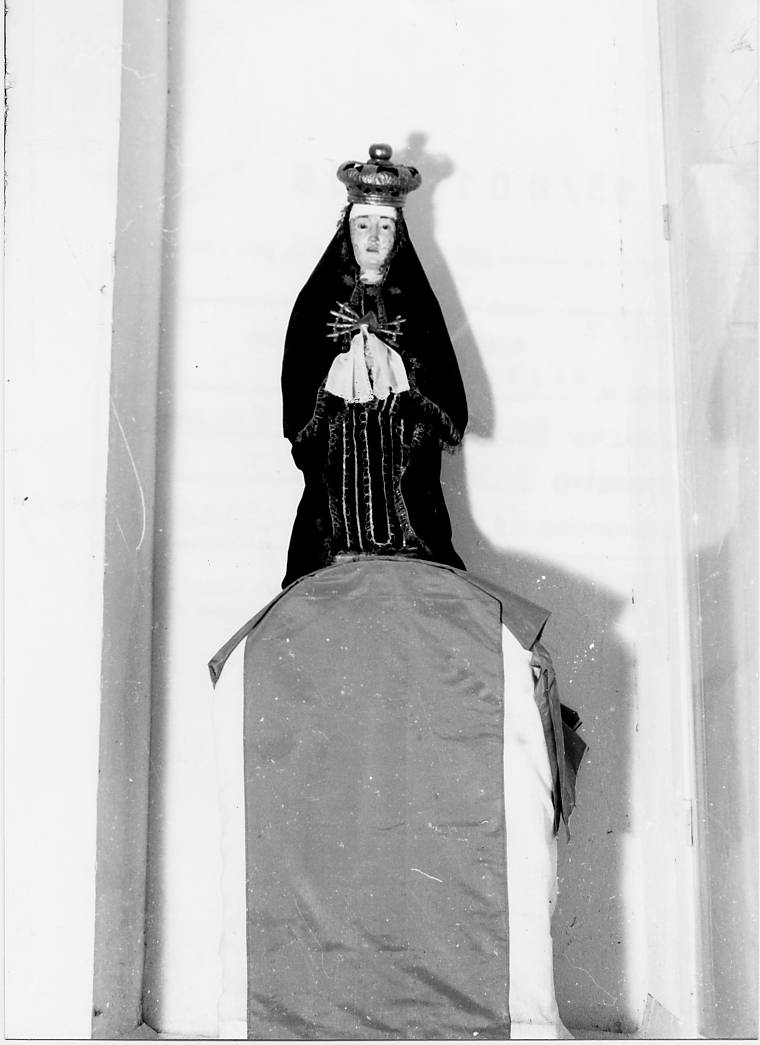 Madonna Addolorata (statua, opera isolata) - ambito Italia centrale (sec. XIX)