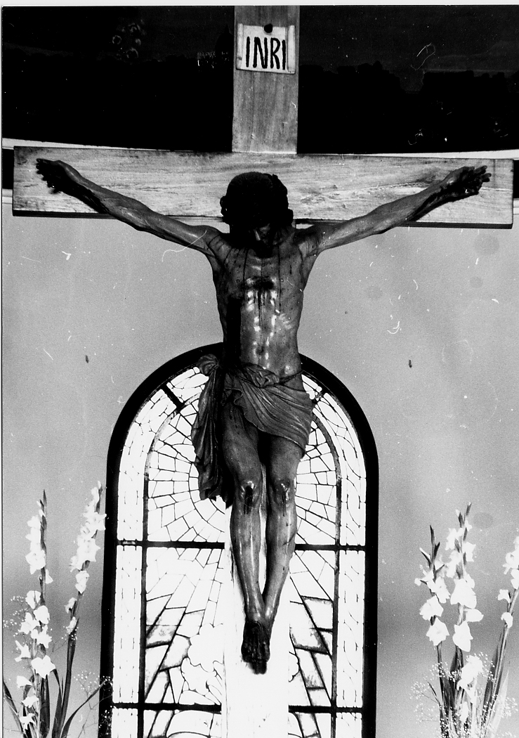 Cristo crocifisso (statua, opera isolata) - ambito abruzzese (sec. XVIII)