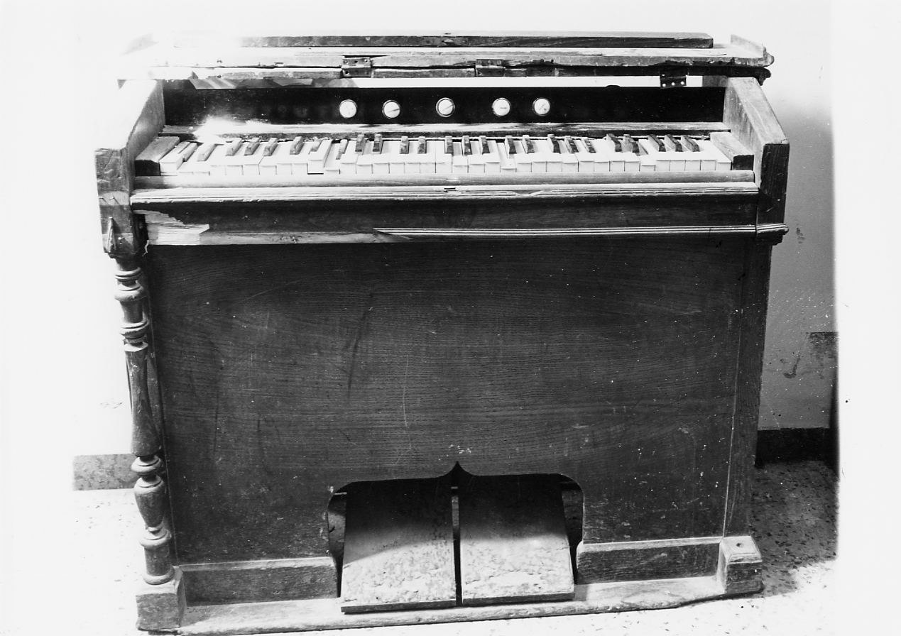 mostra di armonium, opera isolata - ambito abruzzese (sec. XIX)