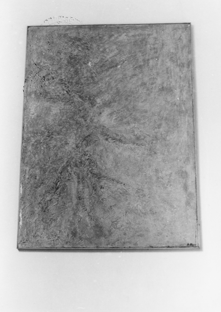 Alba sull'Adriatico, figura astratta (dipinto) di Di Blasio Elio (sec. XX)