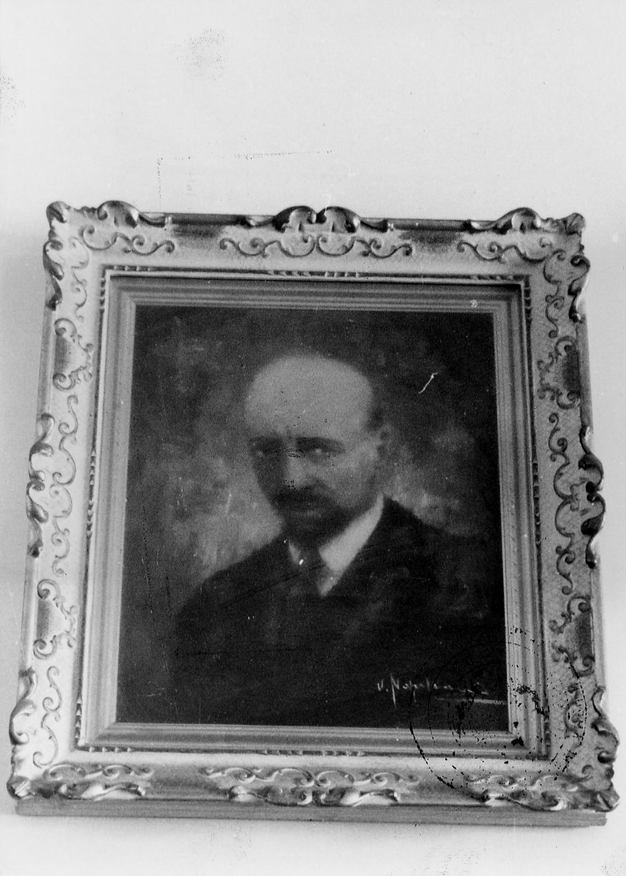 Gabriele D'Annunzio, ritratto di Gabriele D'Annunzio (dipinto) di Napoleone Vincenzo (sec. XX)