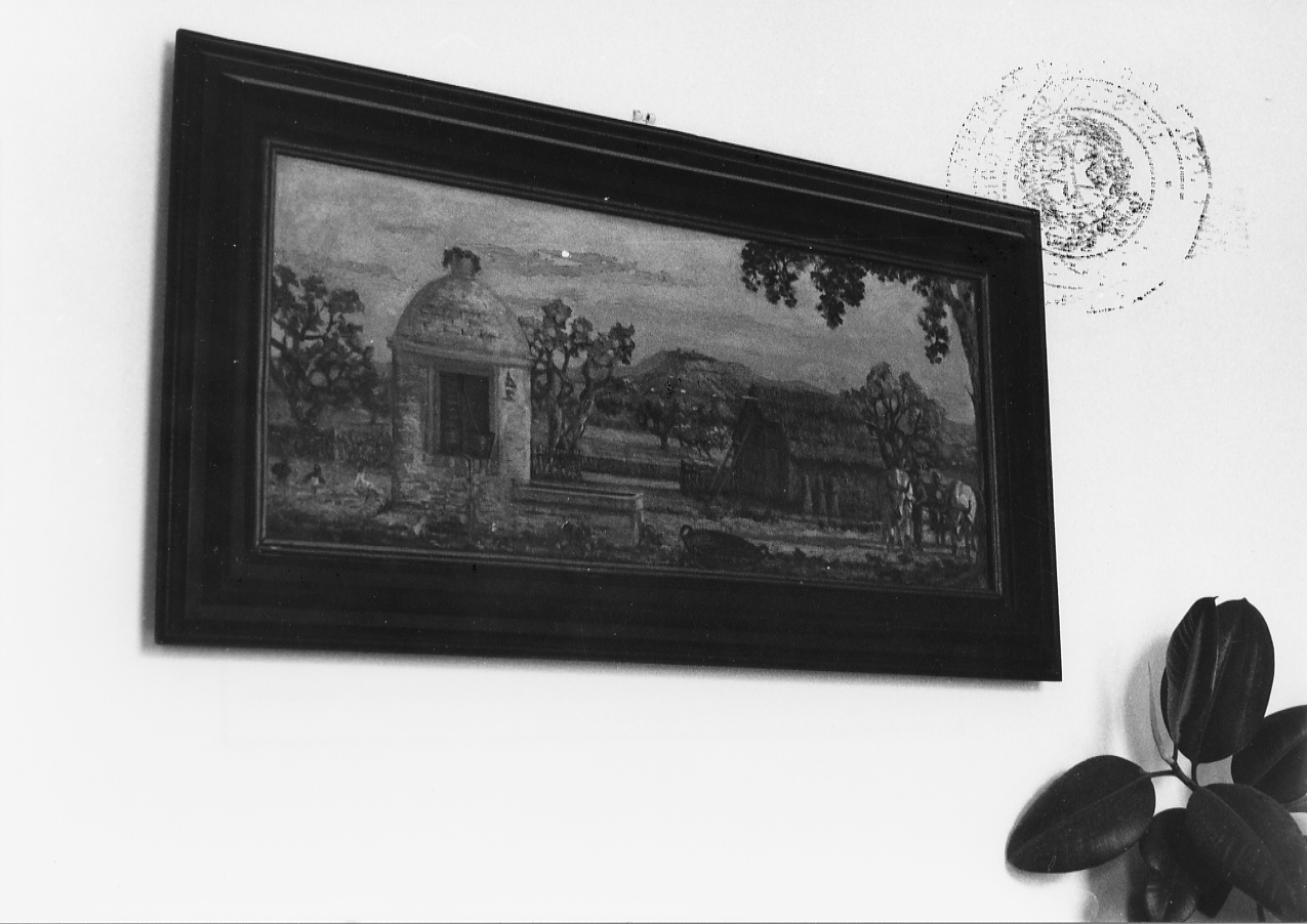 paesaggio rurale (dipinto) di Ettorre Giuseppe (sec. XX)