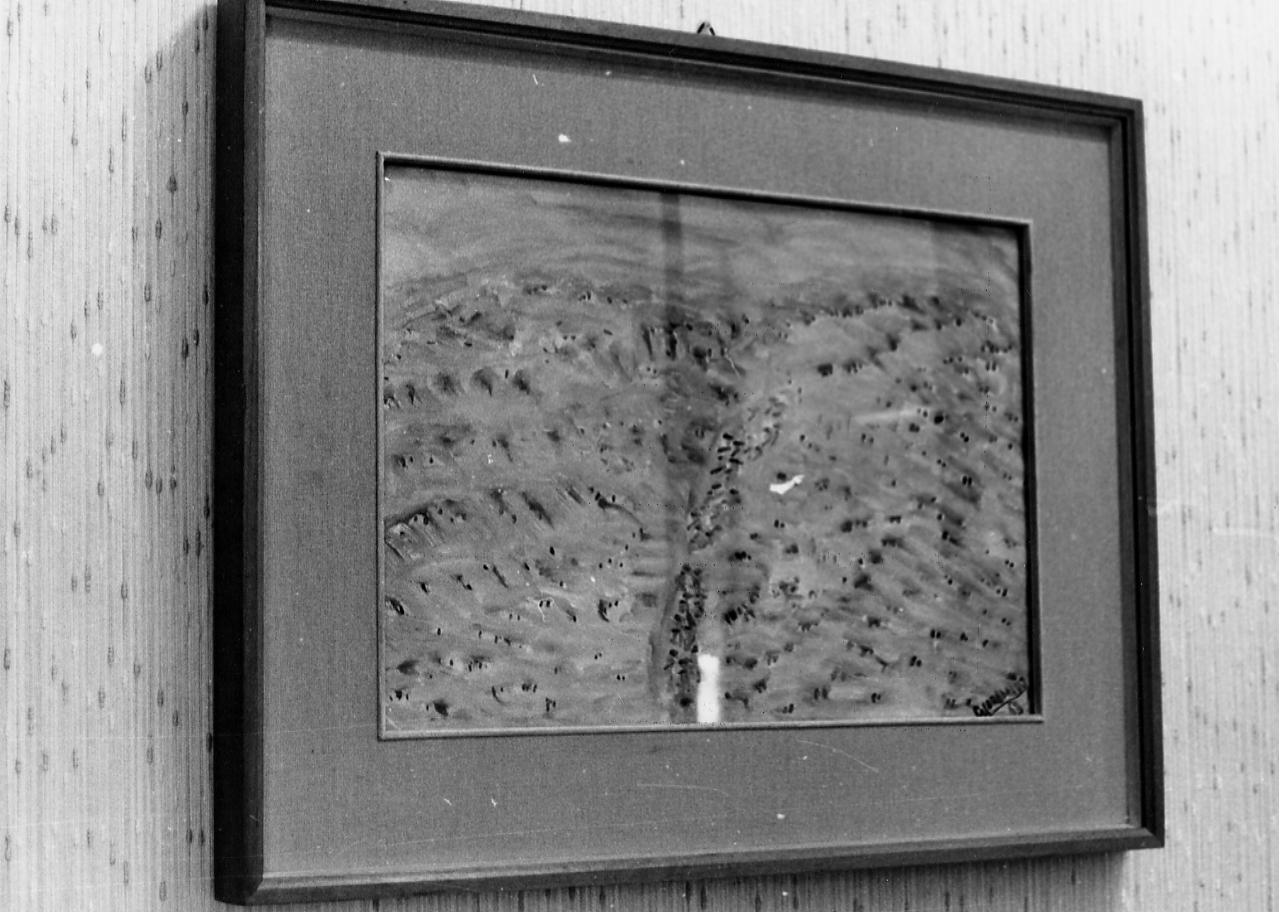 paesaggio (dipinto) - ambito abruzzese (sec. XX)