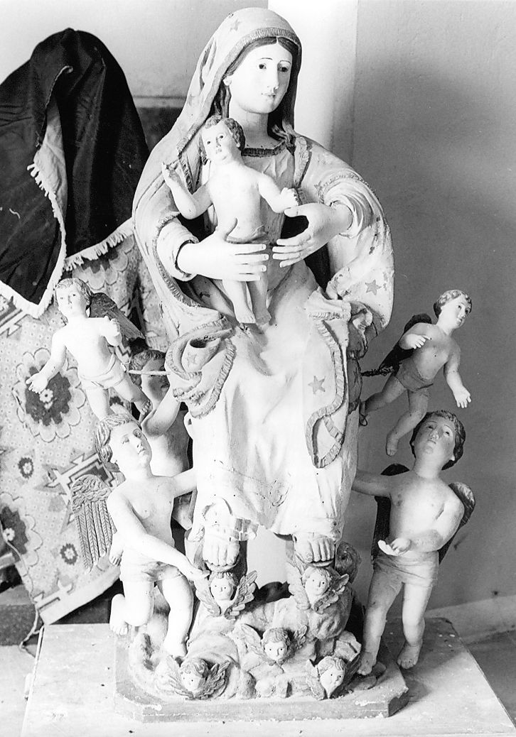 Madonna con Bambino (statua) - ambito Italia centrale (fine sec. XX)