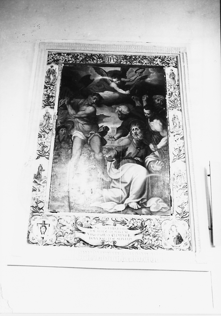 Martirio di S. Mattia (dipinto) di Monaldi Bernardino (sec. XVII)