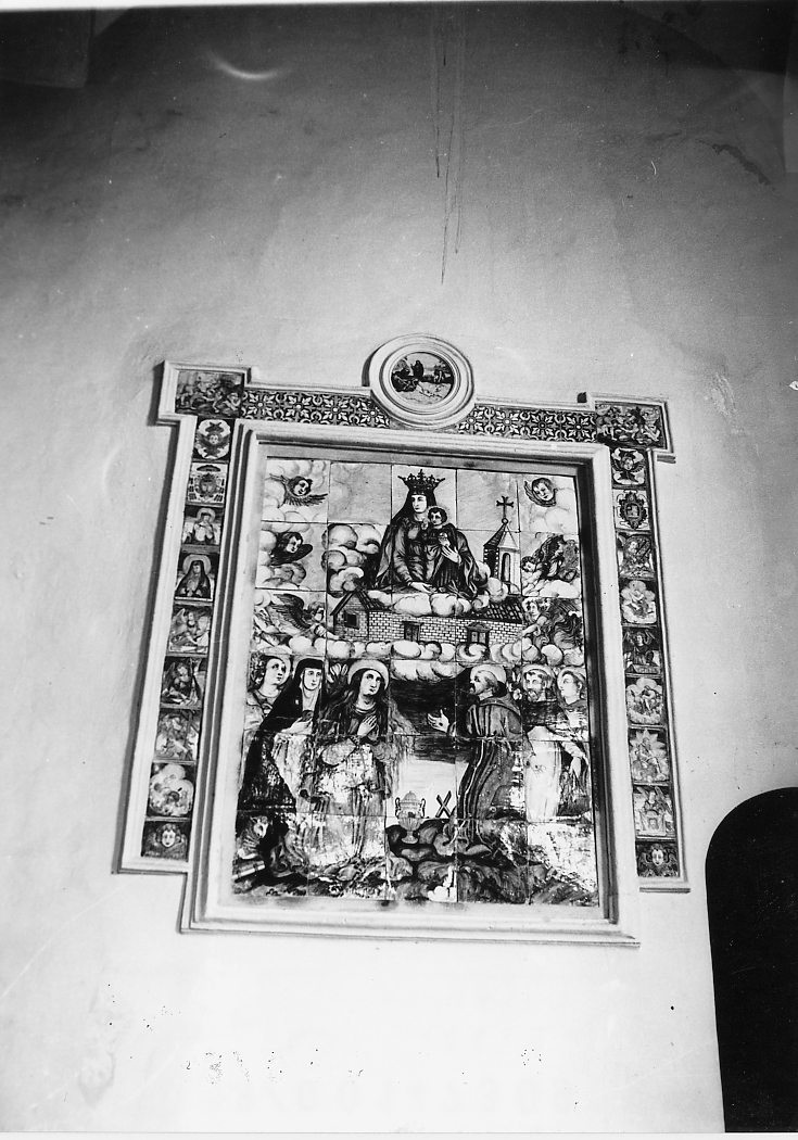 Madonna di Loreto e Santi (dipinto) di Grue Francesco (sec. XVII)