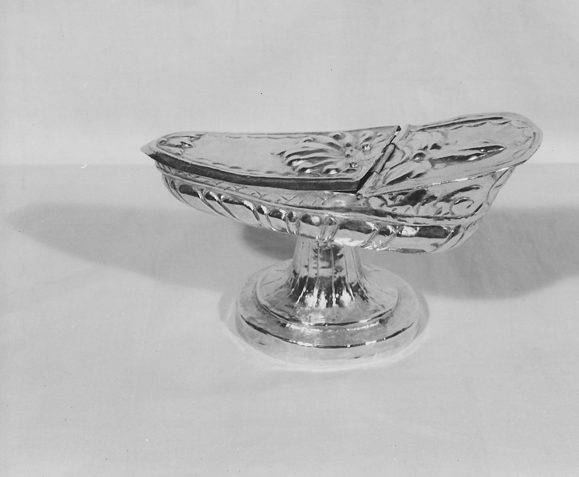 navicella portaincenso - ambito Italia centrale (sec. XVIII)