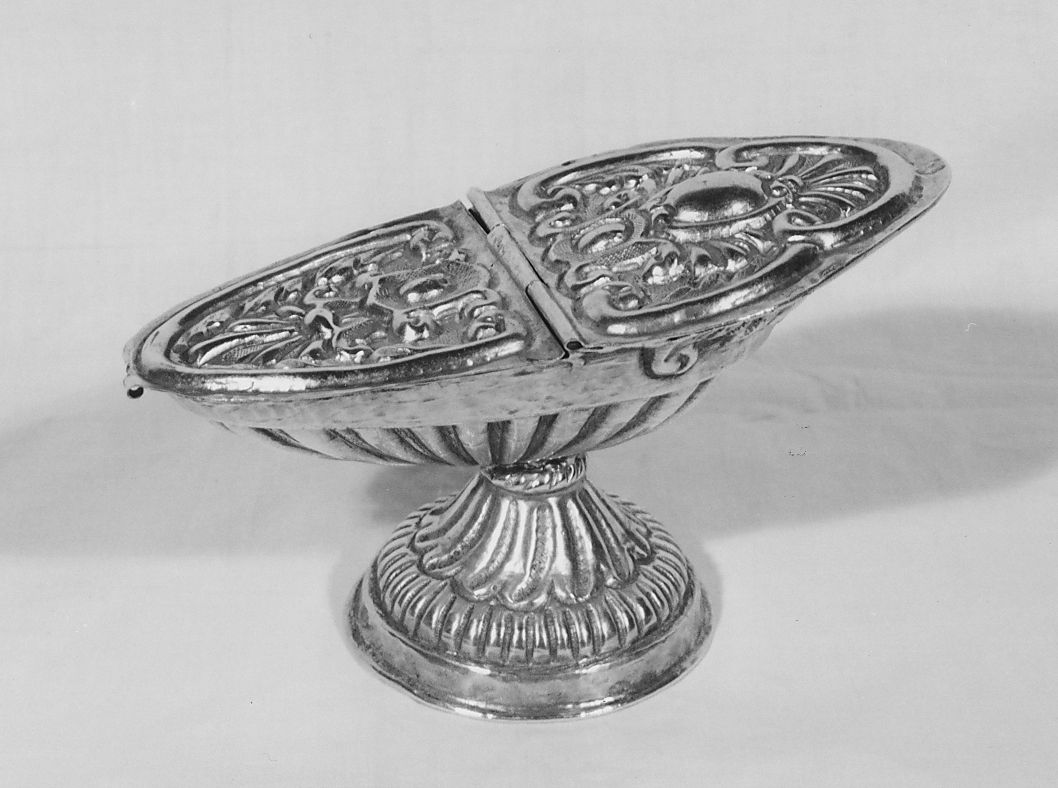 navicella portaincenso - ambito Italia centrale (sec. XVIII)