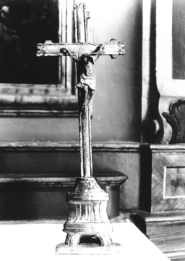 crocifisso - ambito abruzzese (fine sec. XVII)