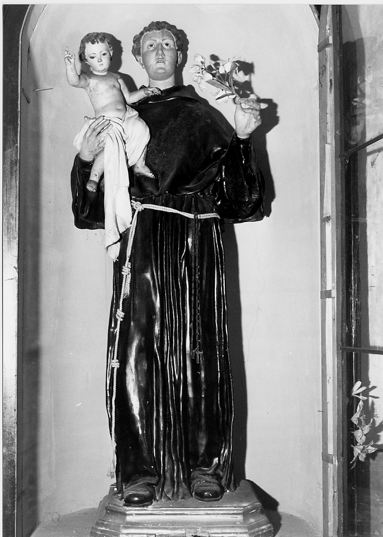 Sant'Antonio da Padova (statua) - ambito abruzzese (sec. XIX)