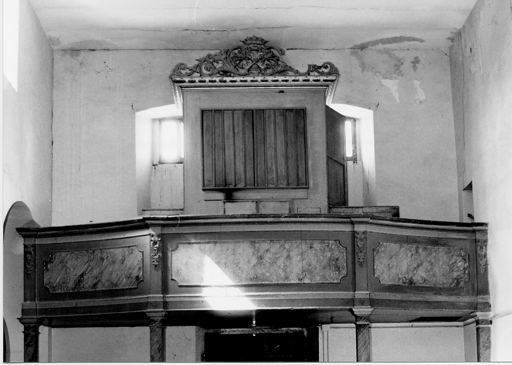 cassa d'organo - ambito romano (sec. XIX)