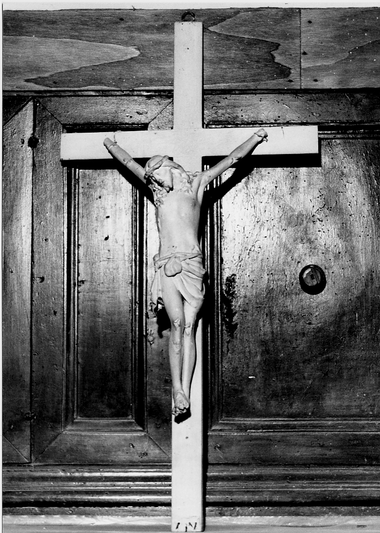 Cristo crocifisso dolente (crocifisso) - ambito napoletano (sec. XVII)