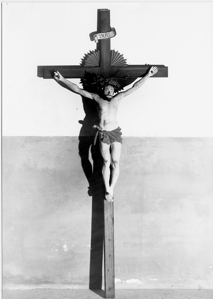 Cristo crocifisso dolente (crocifisso) - ambito abruzzese (sec. XIX)