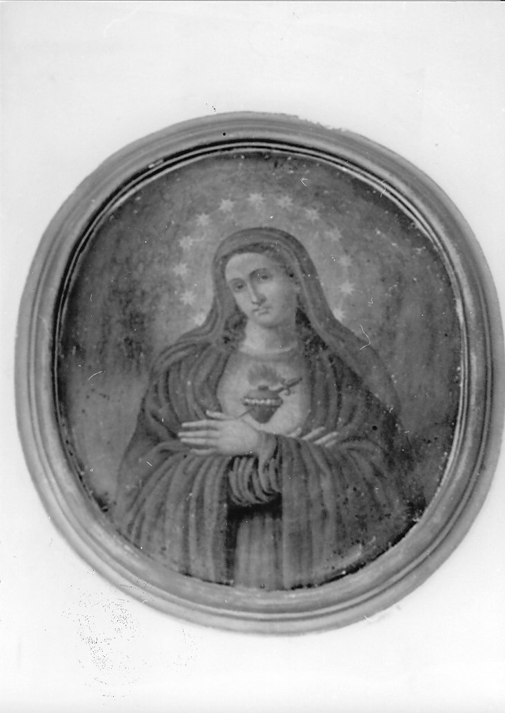 Madonna Addolorata (dipinto, opera isolata) - ambito abruzzese (sec. XIX)