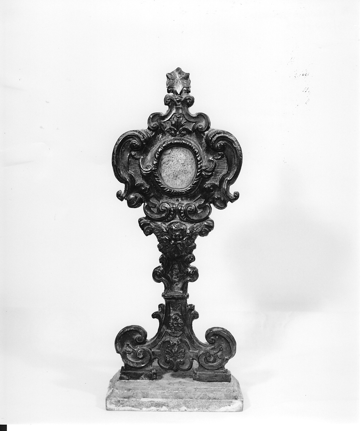 reliquiario - a ostensorio - produzione napoletana (sec. XVIII)