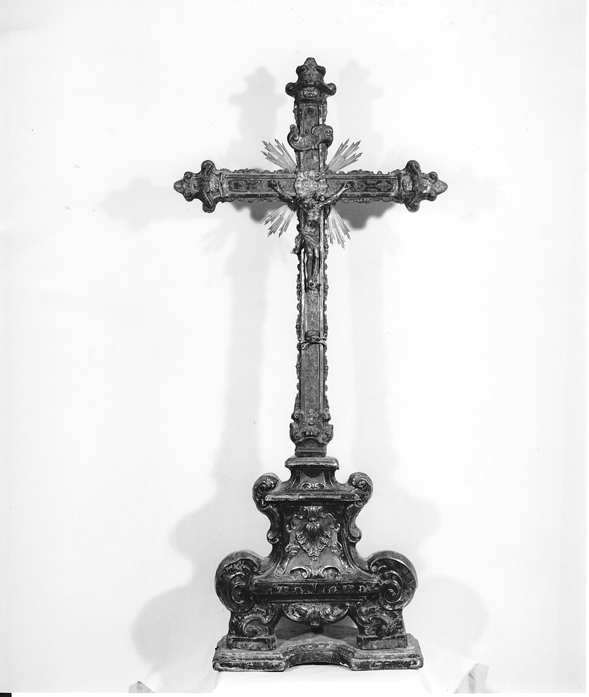 croce d'altare - produzione napoletana (sec. XVIII)