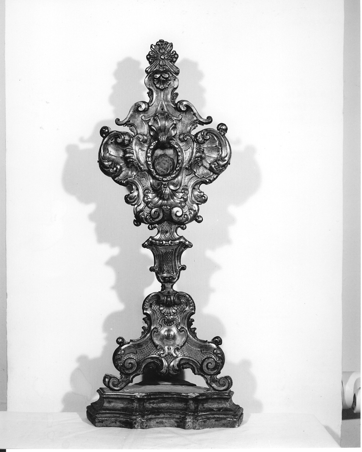 reliquiario - a ostensorio - produzione napoletana (sec. XVIII)