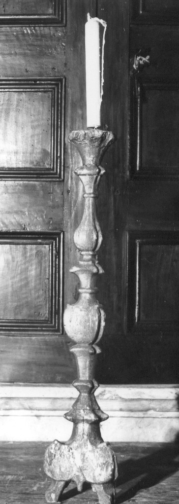 candeliere, serie - bottega Italia centrale (sec. XVIII)