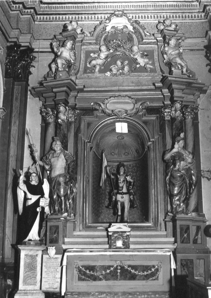 altare, opera isolata - bottega Italia centrale (sec. XVIII)