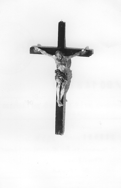 crocifisso, opera isolata - ambito abruzzese (sec. XVIII)