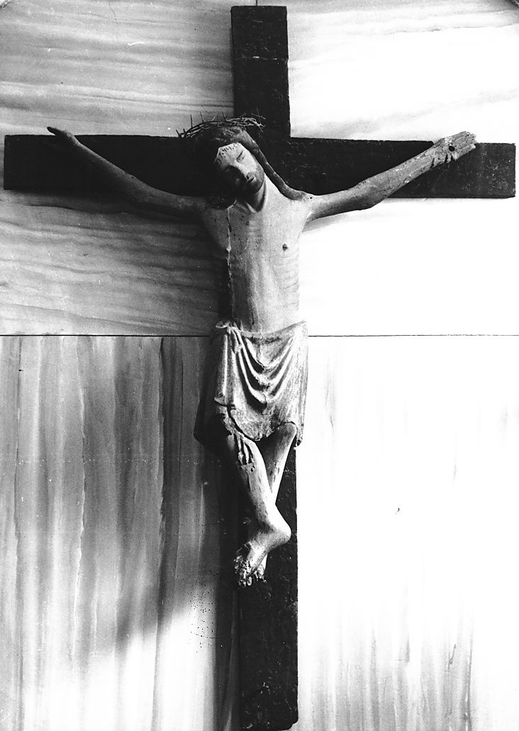 Cristo crocifisso (statua, opera isolata) - ambito Italia centrale (sec. XIV)
