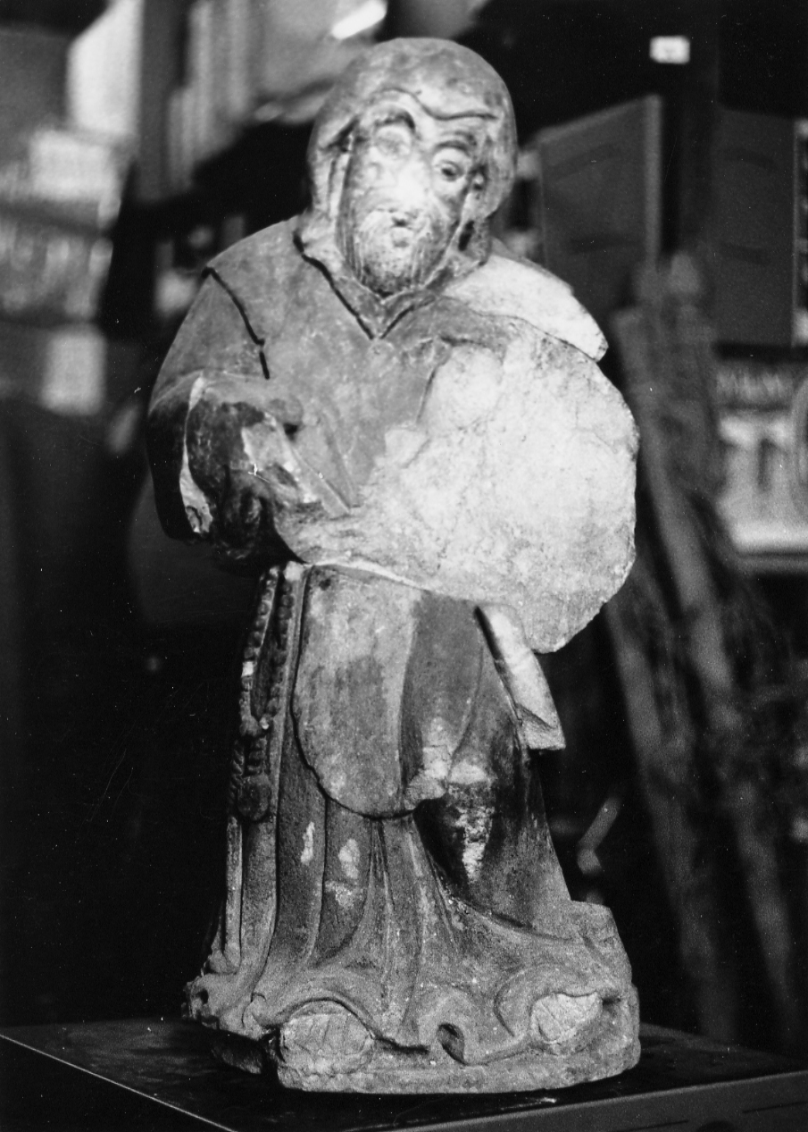 Sant'Antonio Abate, Sant'Antonio Abate (statua) - ambito abruzzese (prima metà sec. XVII)
