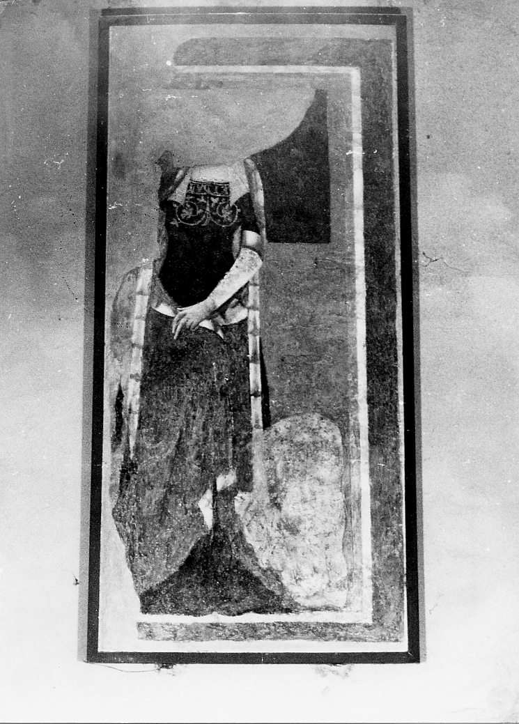 Santa (dipinto, opera isolata) - ambito abruzzese (metà sec. XV)