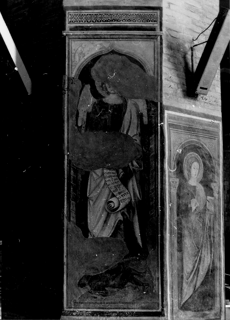 San Michele Arcangelo (dipinto, opera isolata) - ambito abruzzese (metà sec. XV)