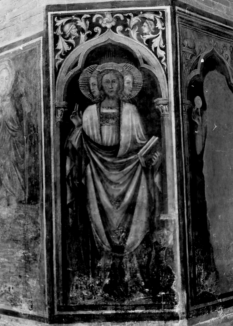 Trinità (dipinto, opera isolata) - ambito abruzzese (inizio sec. XV)