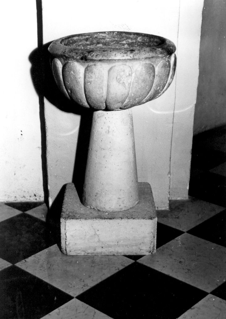 acquasantiera - ambito italiano (sec. XVIII)