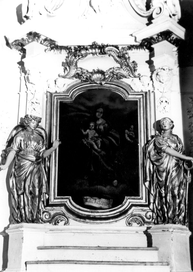 Madonna con bambino (dipinto) - ambito italiano (sec. XVIII)