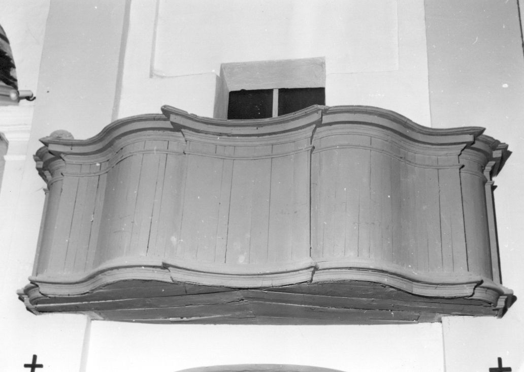 pulpito - ambito italiano (sec. XVIII)