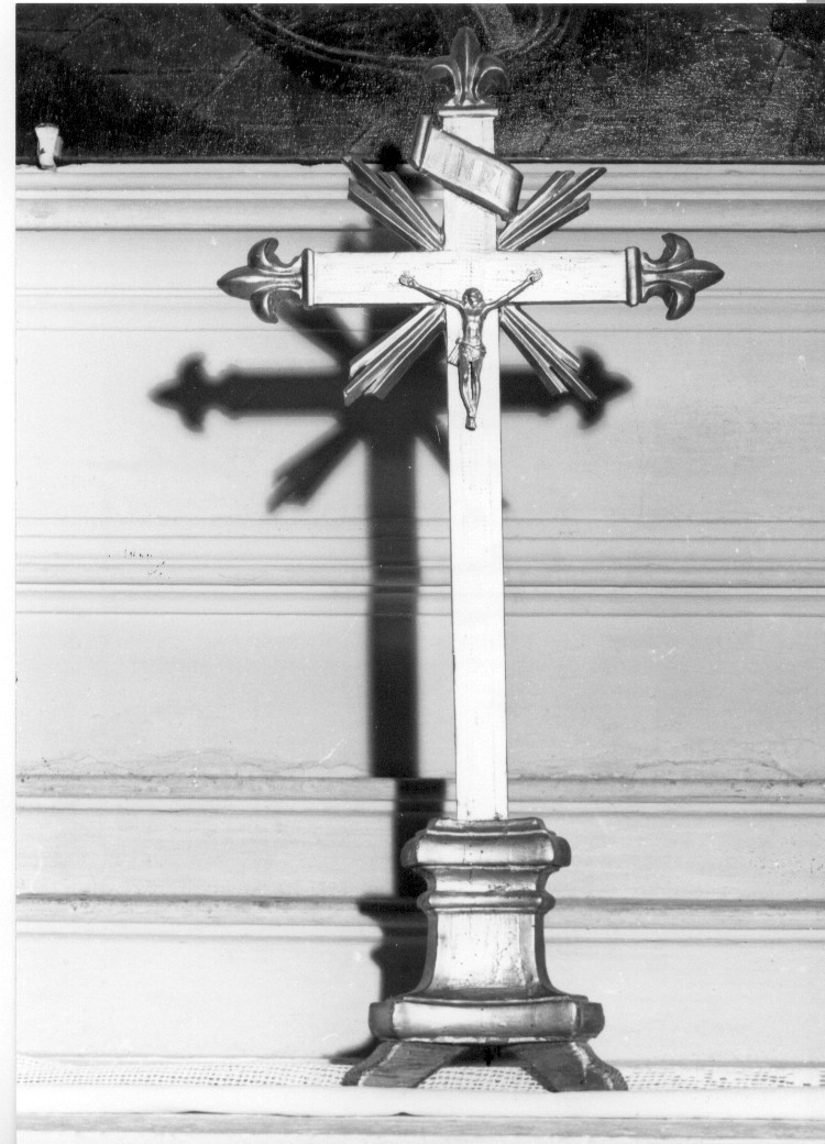 croce d'altare - ambito Italia centrale (sec. XIX)