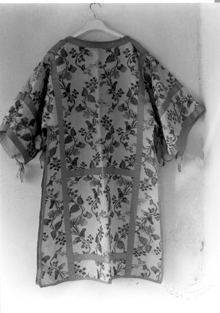 tunicella, serie - ambito Italia centrale (sec. XVIII)