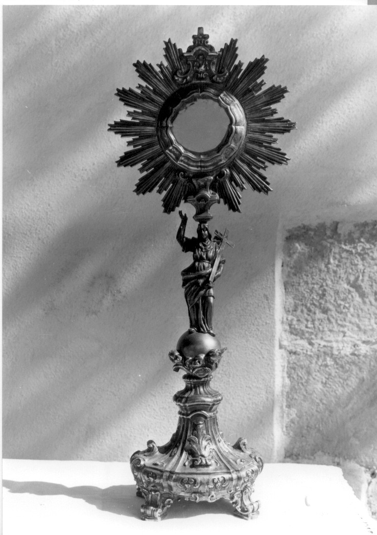 ostensorio - ambito Italia centrale (sec. XVIII)