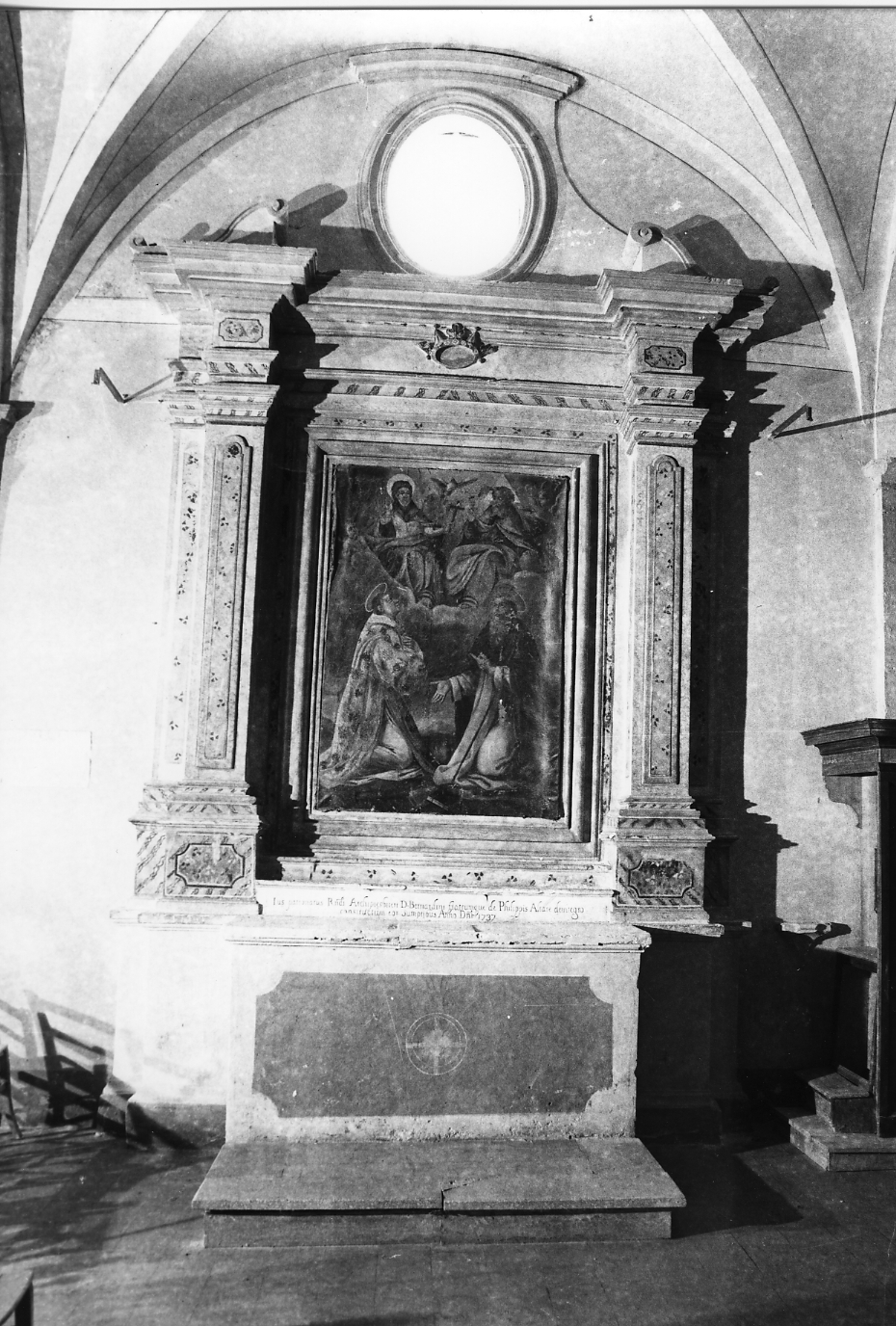 altare, opera isolata - ambito Italia centrale (sec. XVIII)