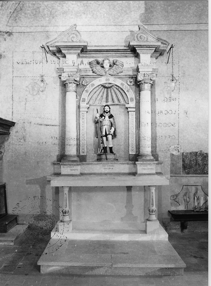 altare, opera isolata - ambito Italia centrale (fine/inizio secc. XVIII/ XIX)