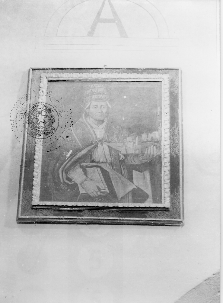 Santo papa (dipinto, opera isolata) - ambito Italia centrale (sec. XVIII)