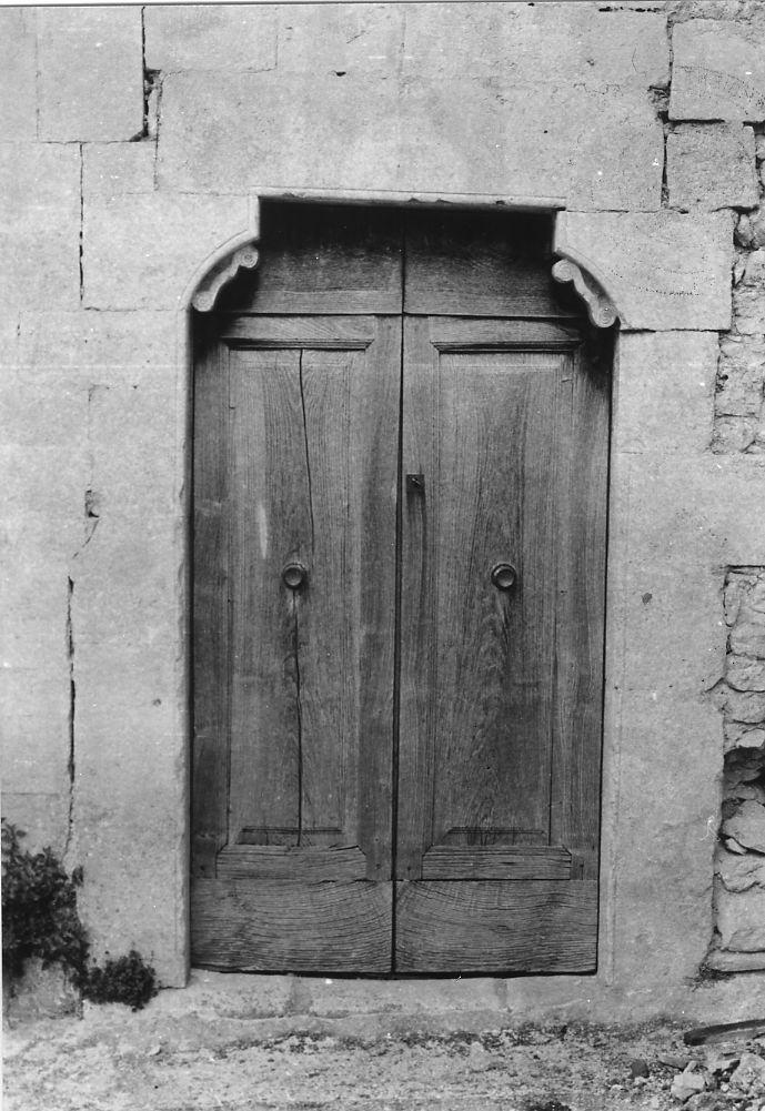 mostra di portale, opera isolata - ambito Italia centrale (sec. XVI)