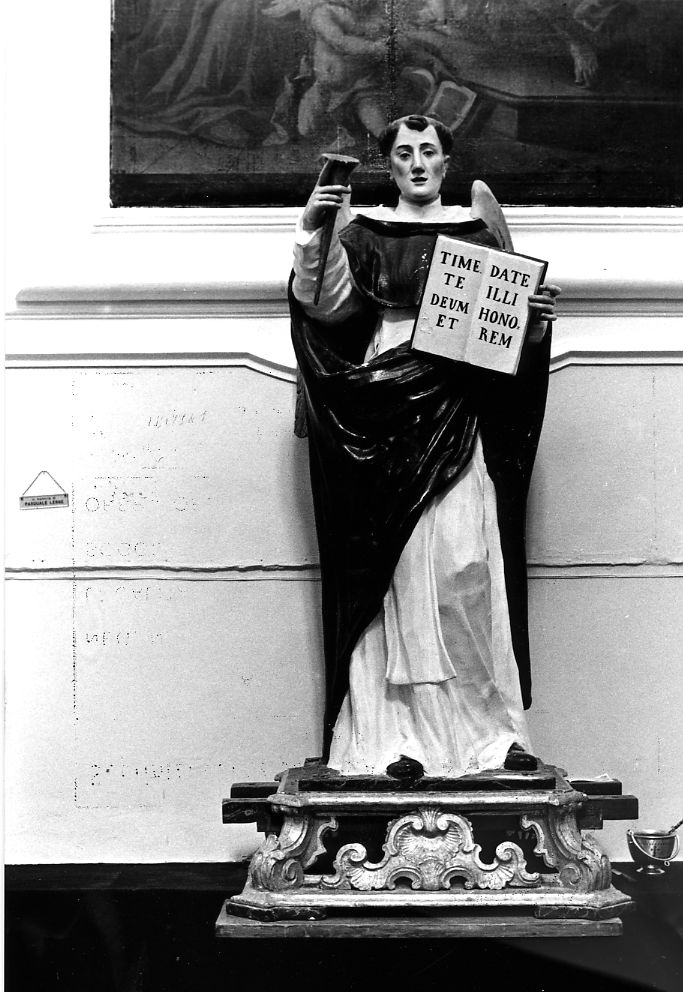 San Vincenzo Ferrer (statua, opera isolata) - ambito Italia centrale (fine/inizio secc. XVIII/ XIX)